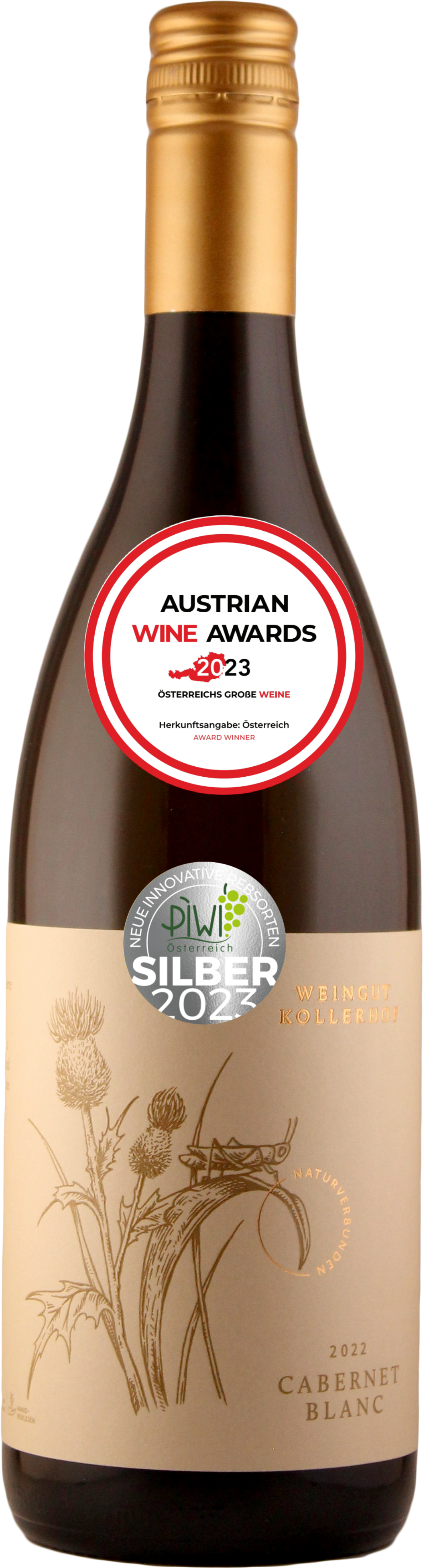 PIWI CABERNET BLANC  2022 Austrian WINE Awards SIEGER