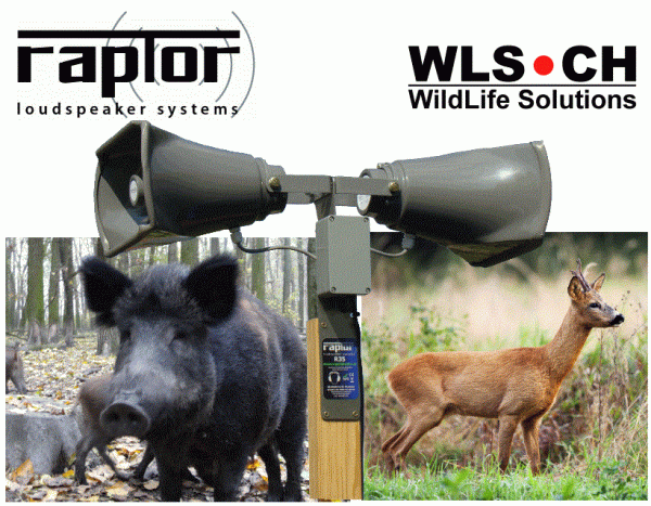 Raptor R35 WLS Wildabwehr Wildschweine & Rehe