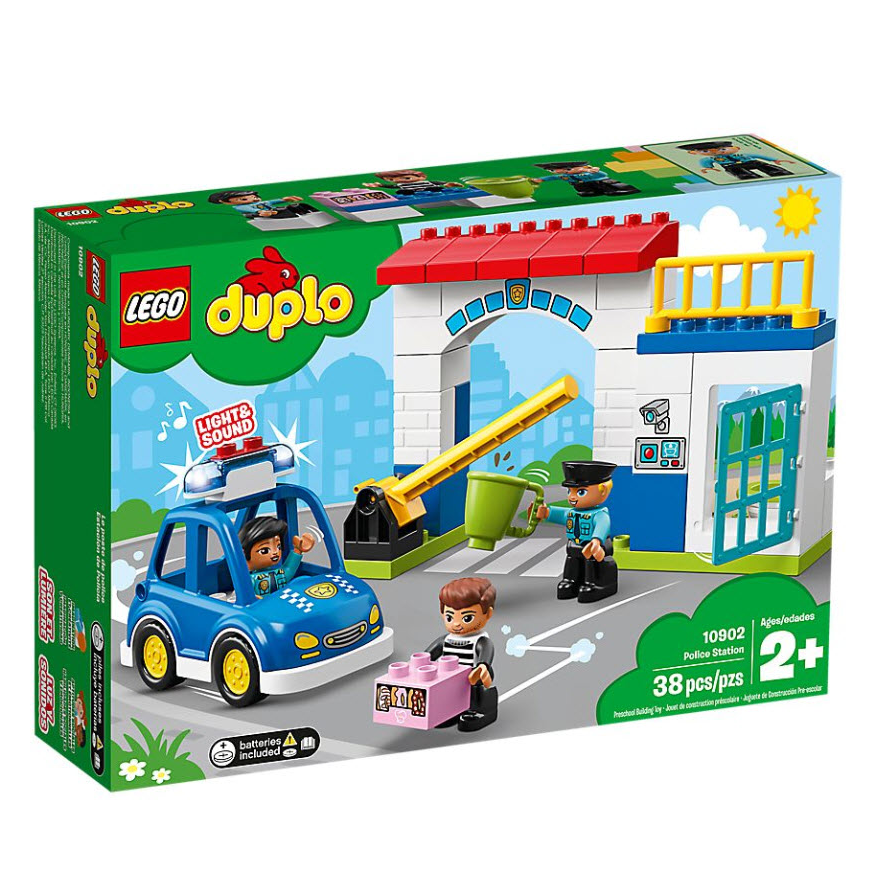 LEGO®, 10902, Polizeistation, LEGO® DUPLO®, 9,4x38,2x26,2 cm, 38 Teile, 10902