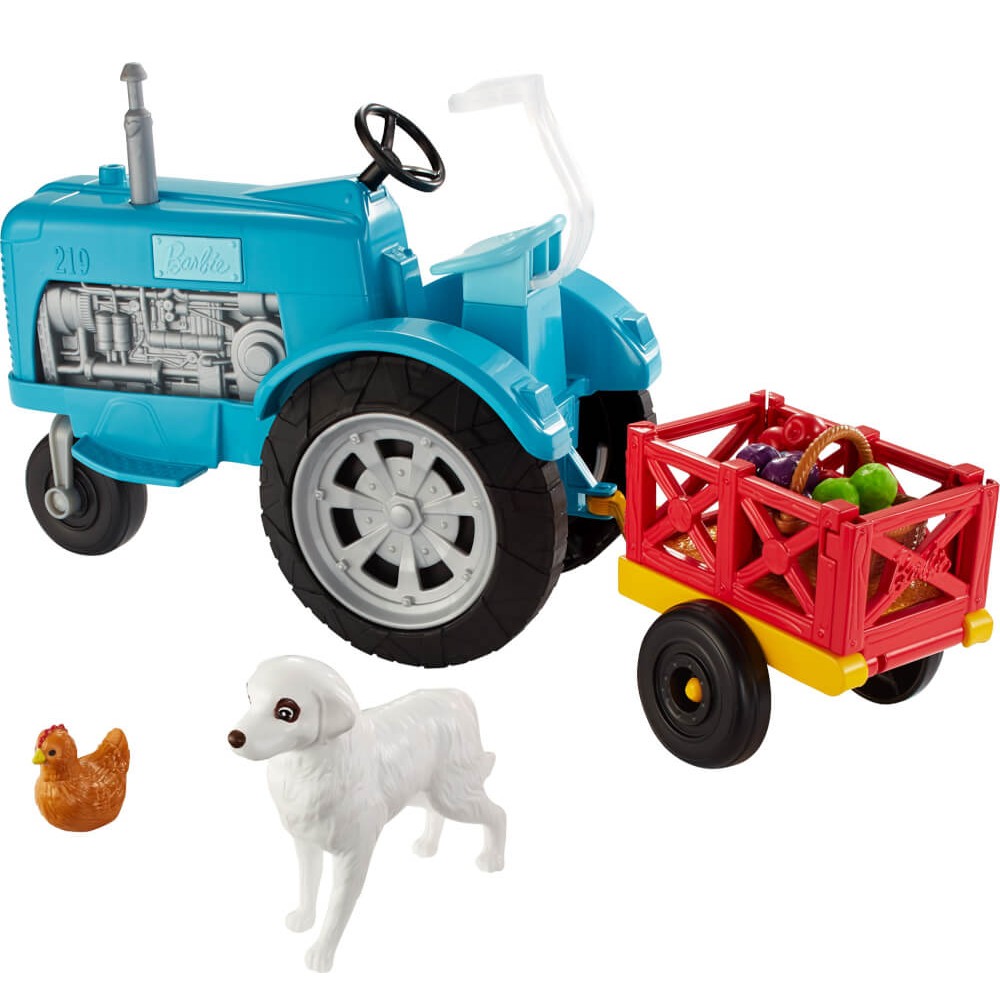Barbie Spaß am Bauernhof Traktor
