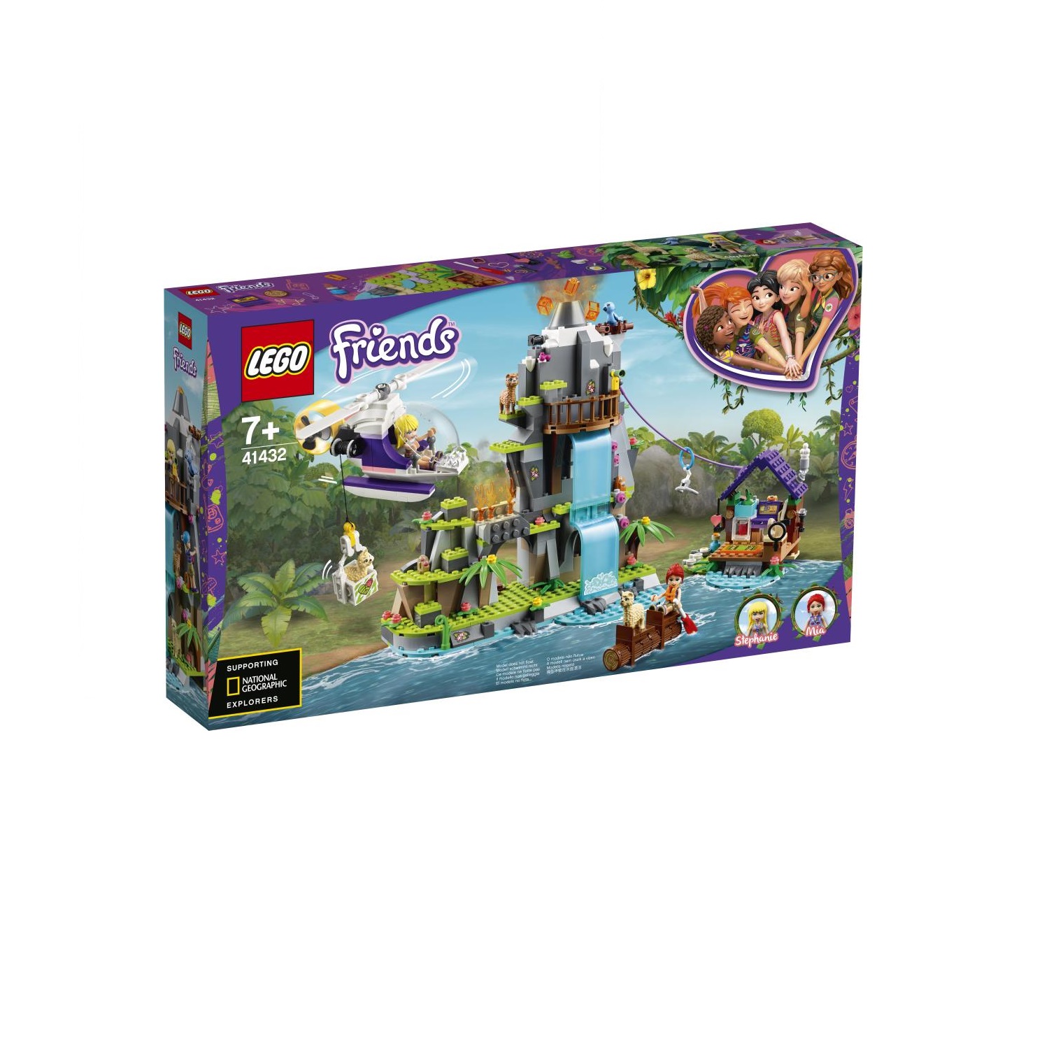 LEGO®, Alpaka Rettung im Dschungel, Friends, 41432