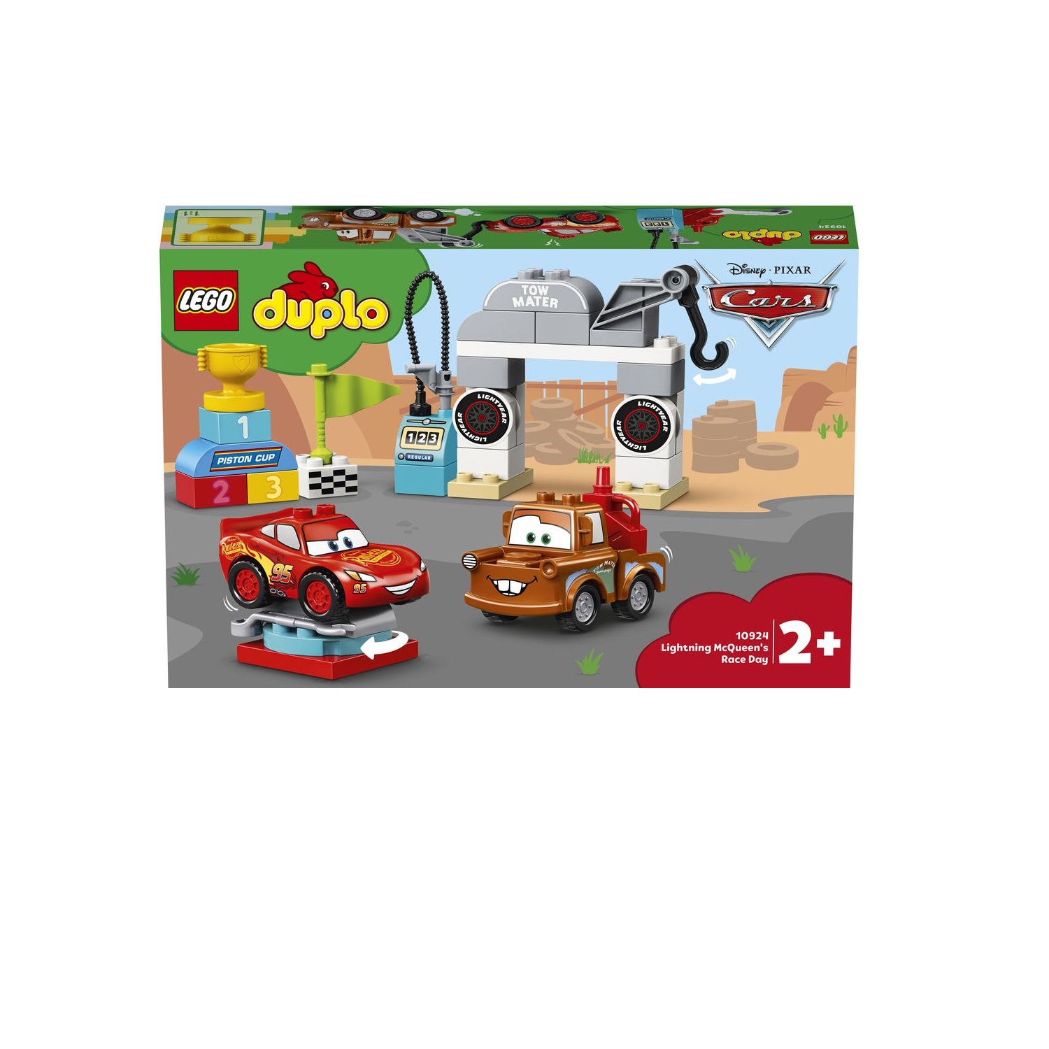 LEGO®, Lightning McQueens großes Rennen, DUPLO Cars TM, 10924