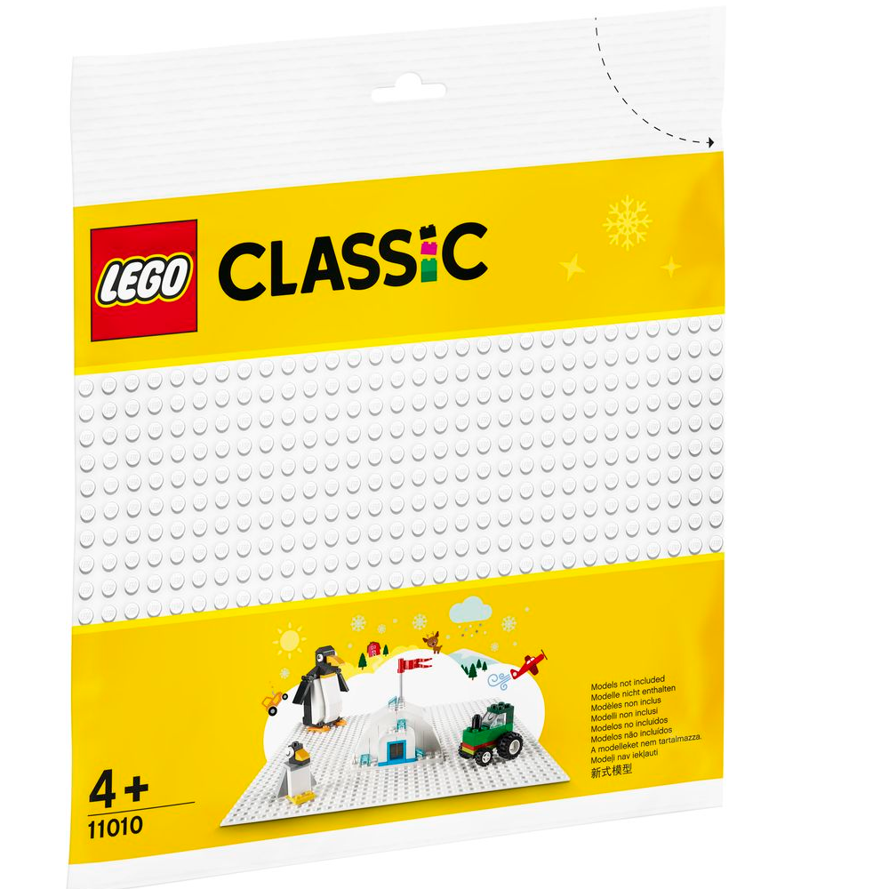 LEGO®, 11010 Weiße Bauplatte, Classic, 11010