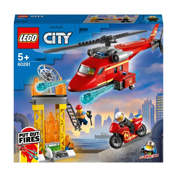 LEGO®, Feuerwehrhubschrauber, City, 60281