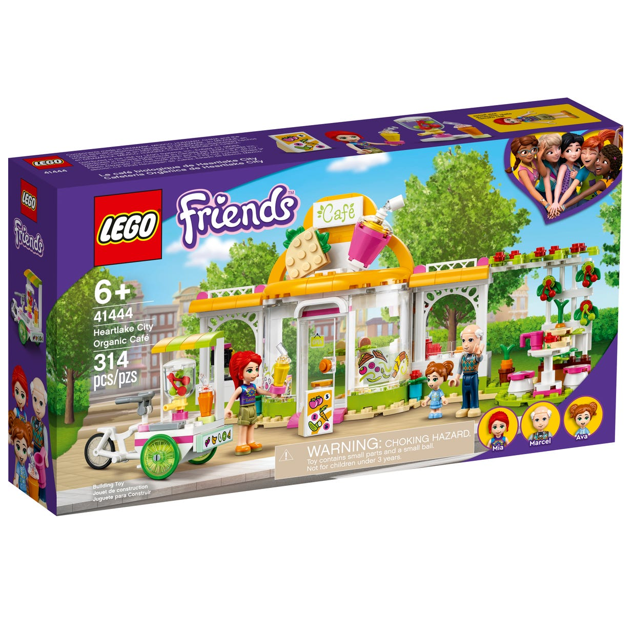 LEGO® Heartlake City Bio Café, Friends, 41444