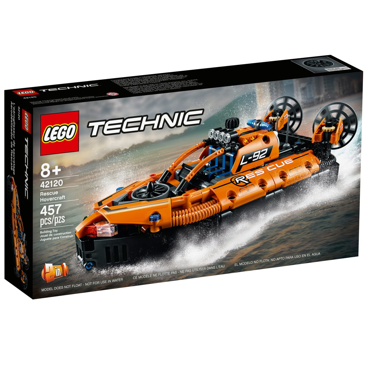 LEGO®, Luftkissenboot für Rettungseinsätze, Technic, 42120
