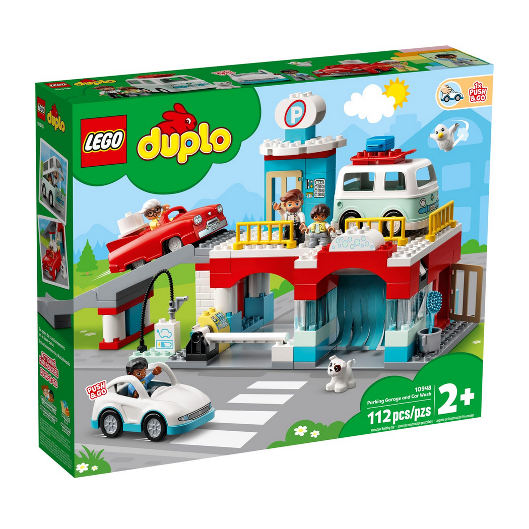 Lego® Duplo Parkhaus mit Autowaschanlage