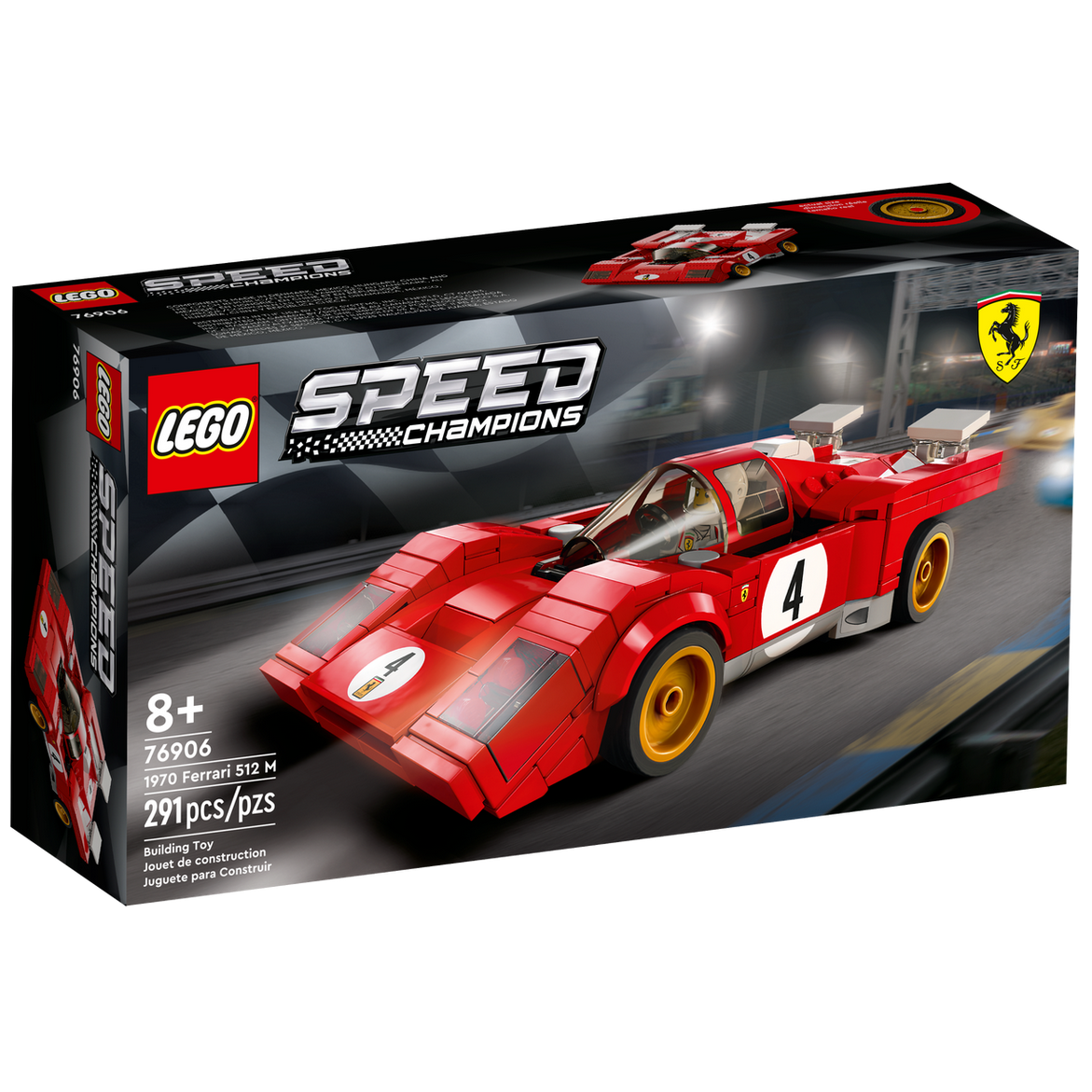 Lego® Speed Champions, 1970 Ferrari 512M, 76906