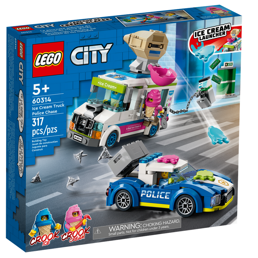 Lego® City Police, Eiswagen-Verfolgungsjagd 60314