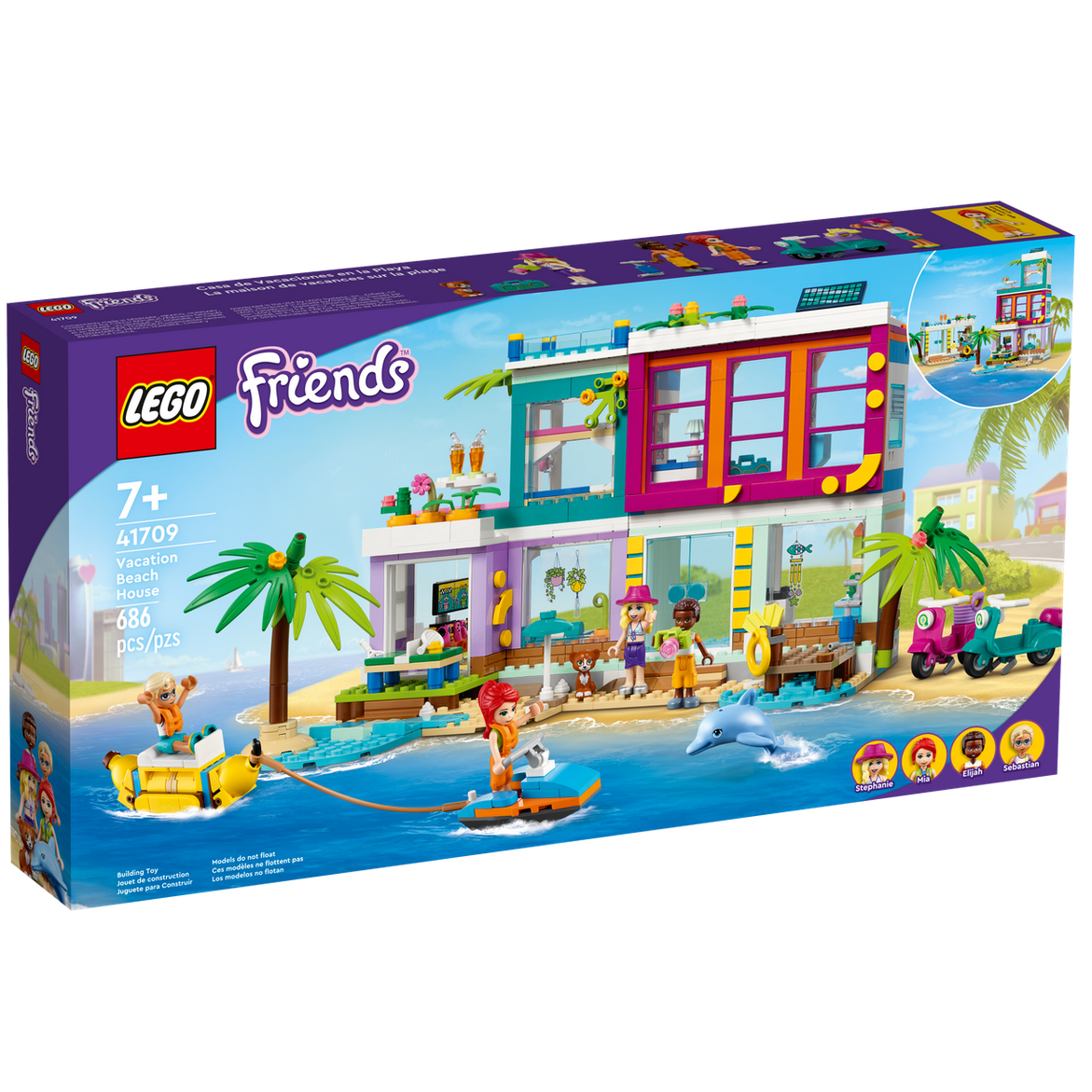 Lego® Friends, Ferienhaus am Strand, 41709