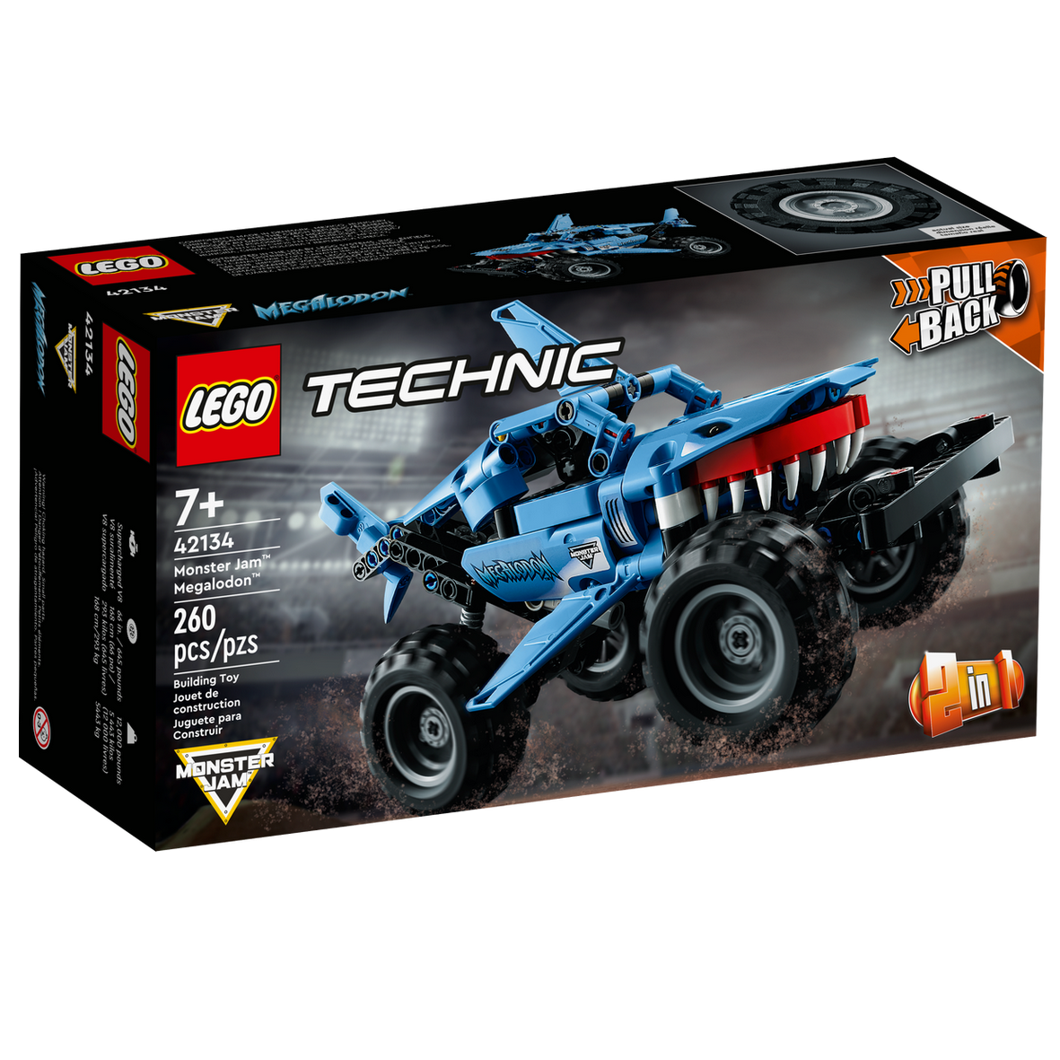 Lego® Technic, Monster Jam Megalodon, 42134