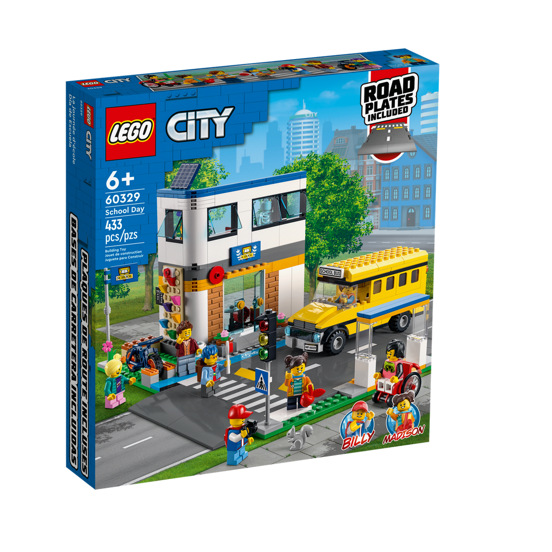 Lego® City Schule mit Schulbus, 60329