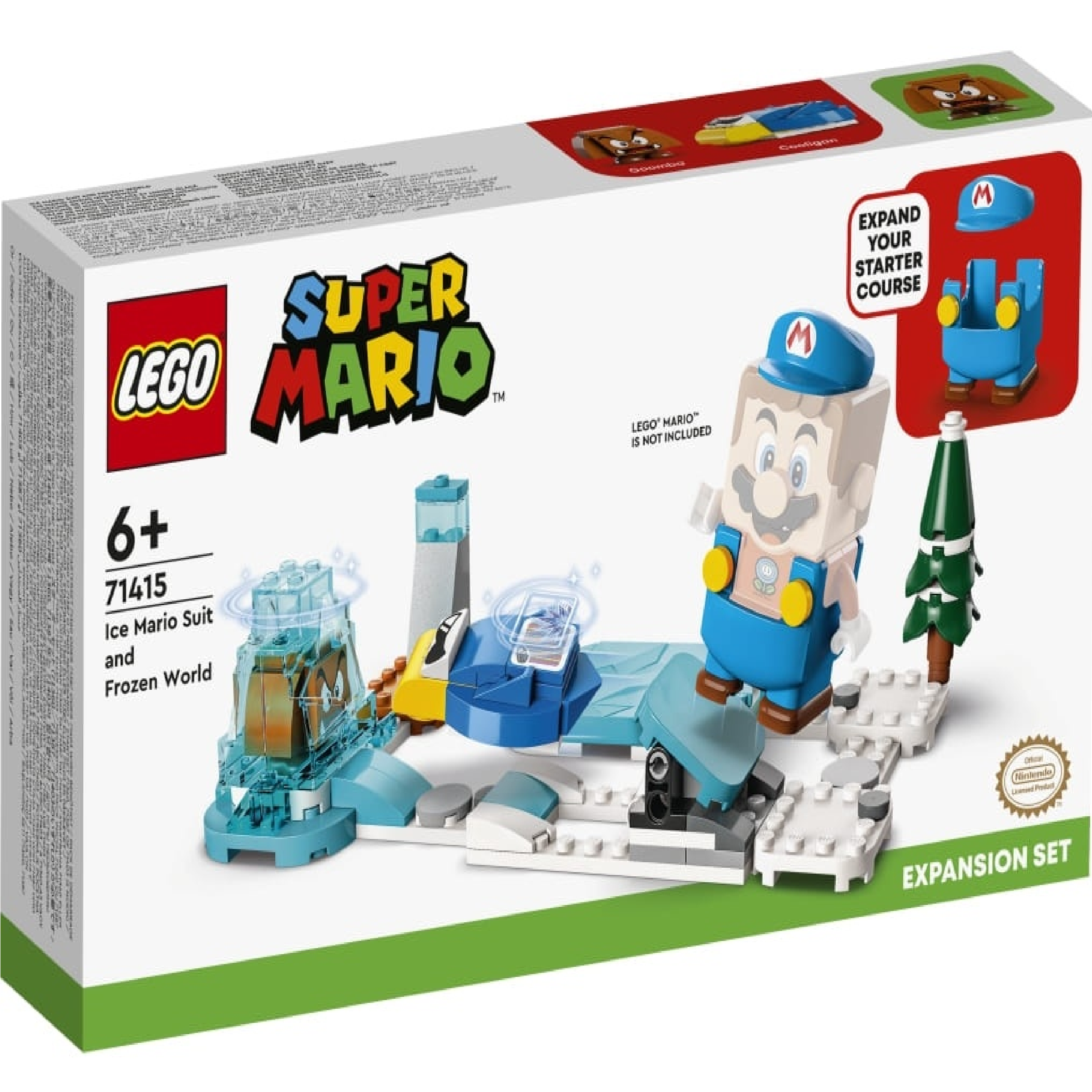 LEGO Eis Mario Anzug und Eiswelt Erweiterungsset 71415