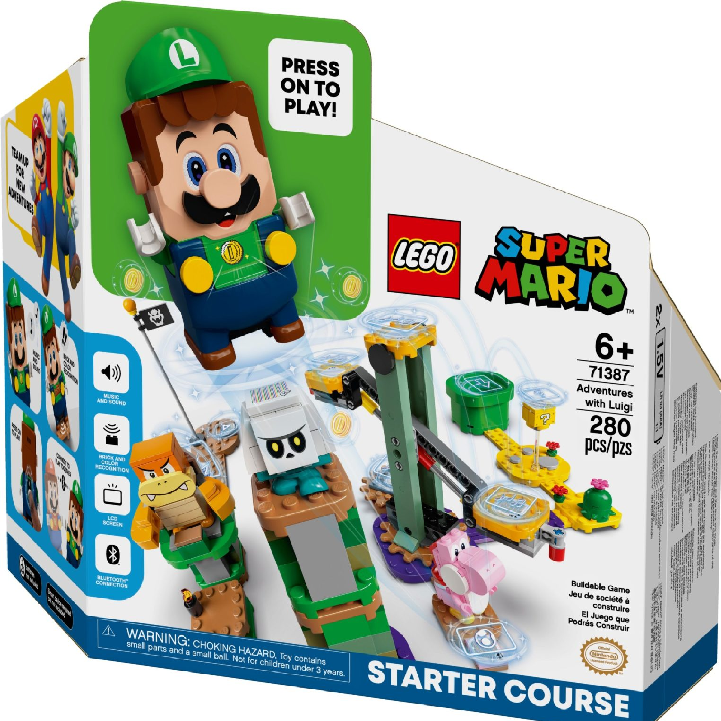 LEGO Starter Set Abenteuer mit Luigi 71387